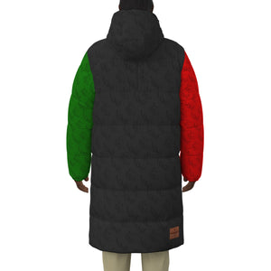 LCC RBG Unisex Long Down Jacket