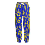 BANDANA PAISLEY SLAUSON Unisex Knitted Fleece Pants