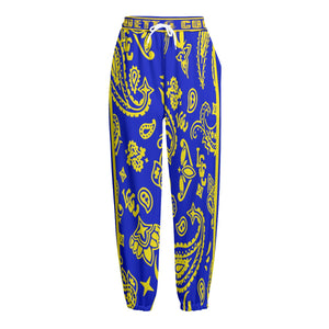 BANDANA PAISLEY SLAUSON Unisex Knitted Fleece Pants