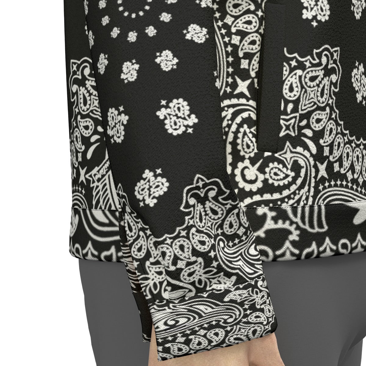 BANDANA BLC Unisex Lapel Jacket