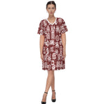ADINKRA MXBRDX Women's Round Neck Dress
