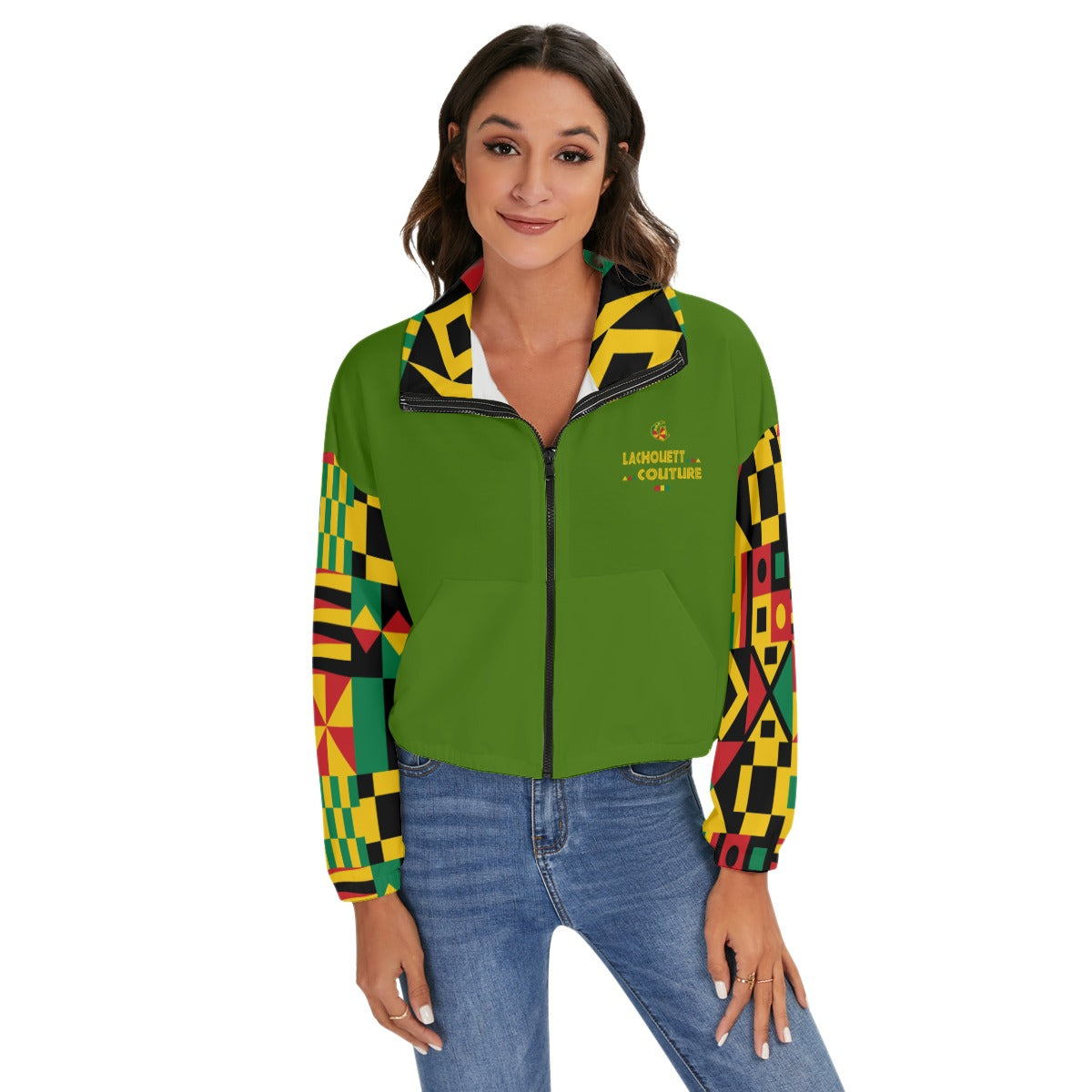 KENTE BUTAN KAKI Women's Zip Jacket