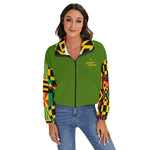 KENTE BUTAN KAKI Women's Zip Jacket