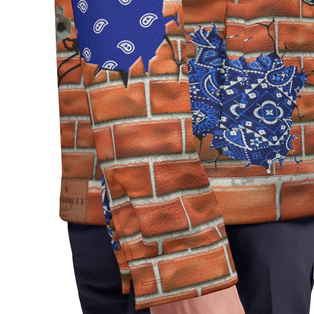 BRICCWALL SKULL Unisex Lapel Jacket