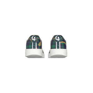 PLAID IN GOLD Women's Air Force Shoes