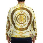 LCC RICH WHT Unisex Lapel Jacket
