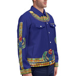 MEDJAY BLEU Unisex Lapel Jacket