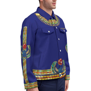 MEDJAY BLEU Unisex Lapel Jacket