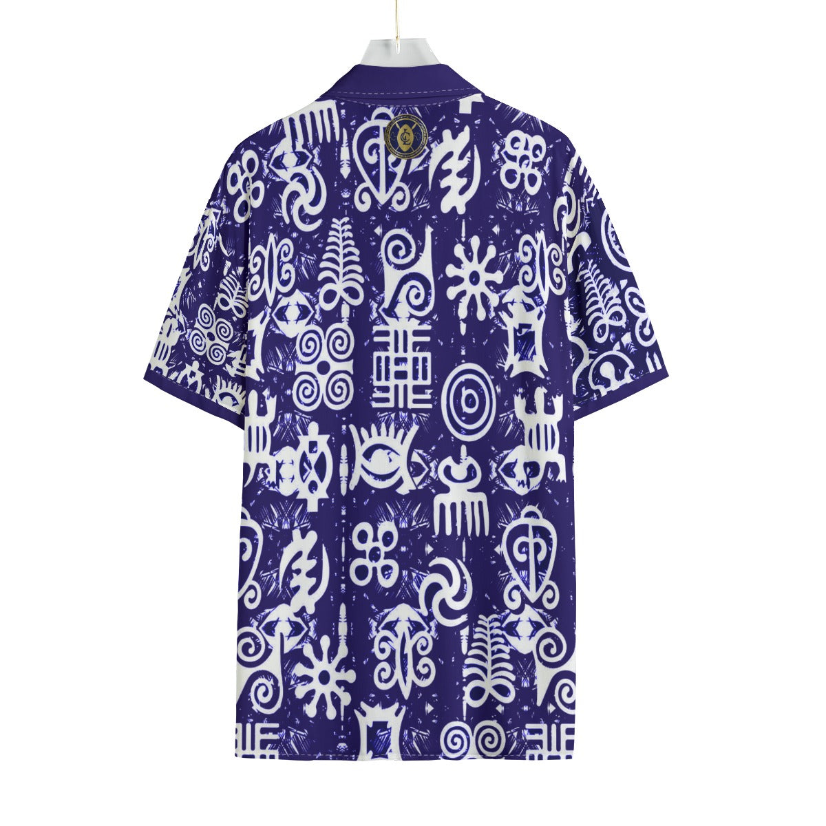 ADINKRA MXBLUE Men's Shirt With Pocket