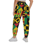 KENTE BUTAN Women’s Trousers With Waist Belt