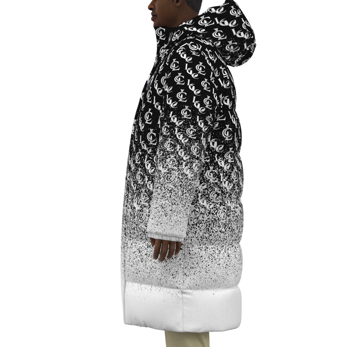 NEW RICH BLC Unisex Long Down Jacket