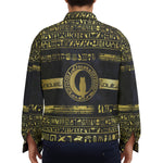 HIEROGLYPH DELUXE Unisex Lapel Jacket | Cotton