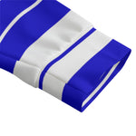 STRIPE UP CRIPTONITE Unisex Lapel Collar Sweater