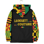 Kente Butan Lcc Windbreaker With Zipper Closure
