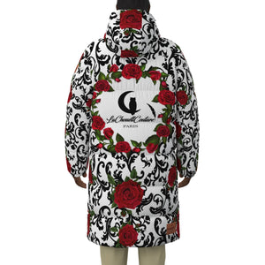 REDROSES Unisex Long Down Jacket