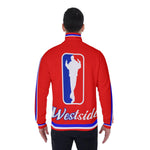 WESTSIDE RED Men's Stand Collar Jacket