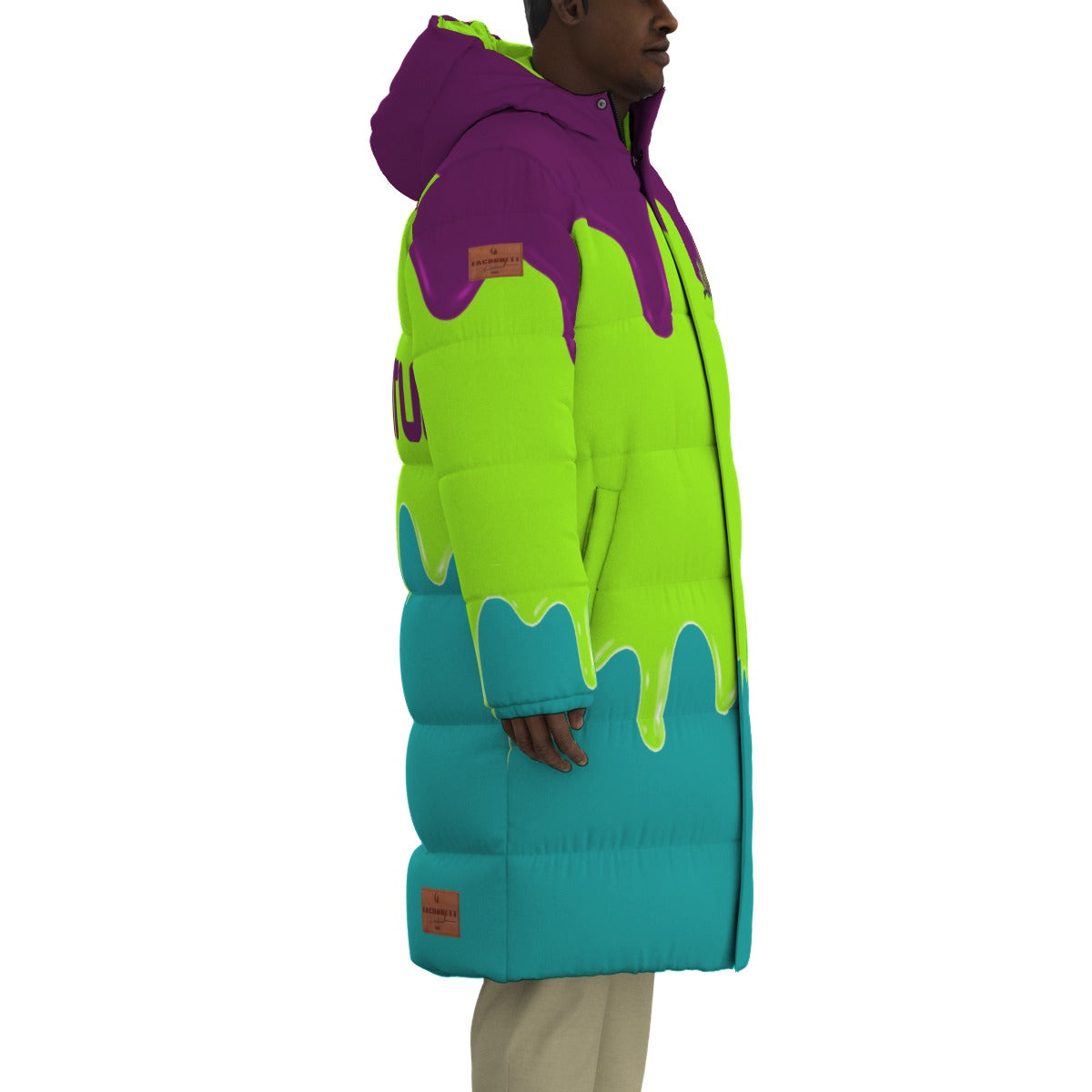 DRIPPIN LEAN Unisex Long Down Jacket