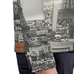 PARIS Unisex Lapel Jacket Cotton