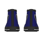 EAZY-E RUTHLESS NAVY Men's High Canvas Shoes