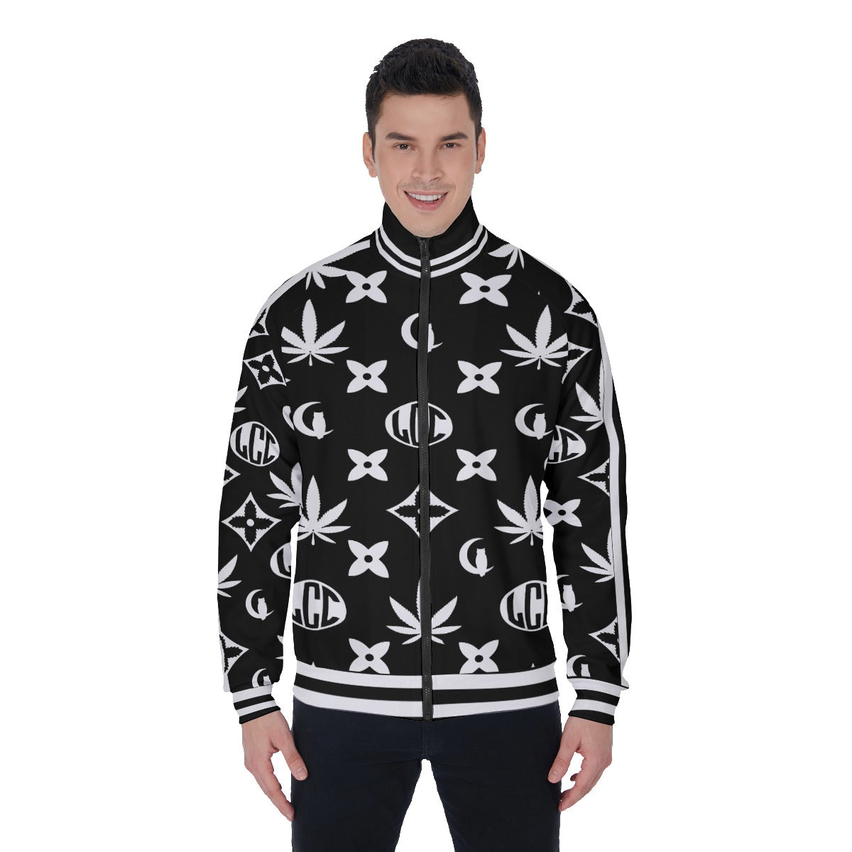 LCC WEEDY BLC Men's Stand Collar Jacket