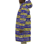 HIEROGLYPH DELUXE Unisex Long Down Jacket