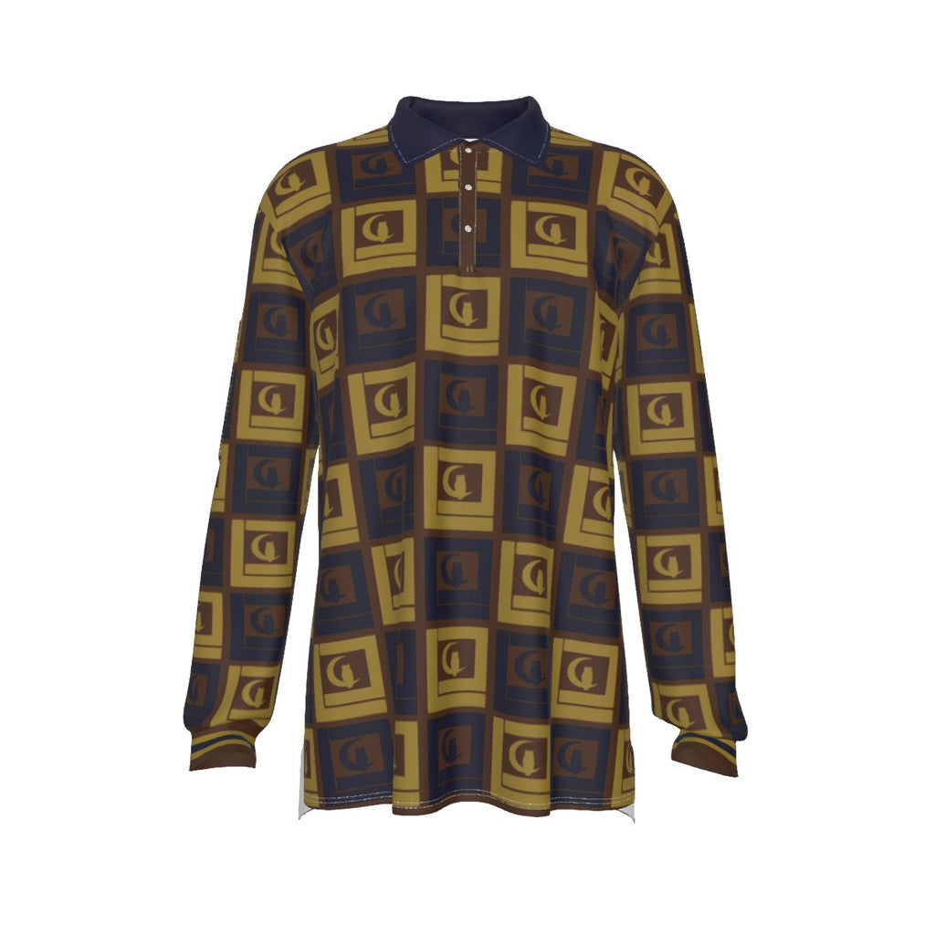 LCC VINTAGE BL Long Sleeve Polo Shirt