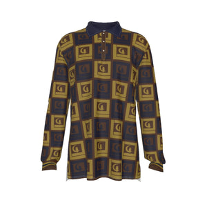 LCC VINTAGE BL Long Sleeve Polo Shirt