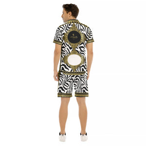 PRIVILEGE LCC WHT Men's Short Sleeve Shirt Sets