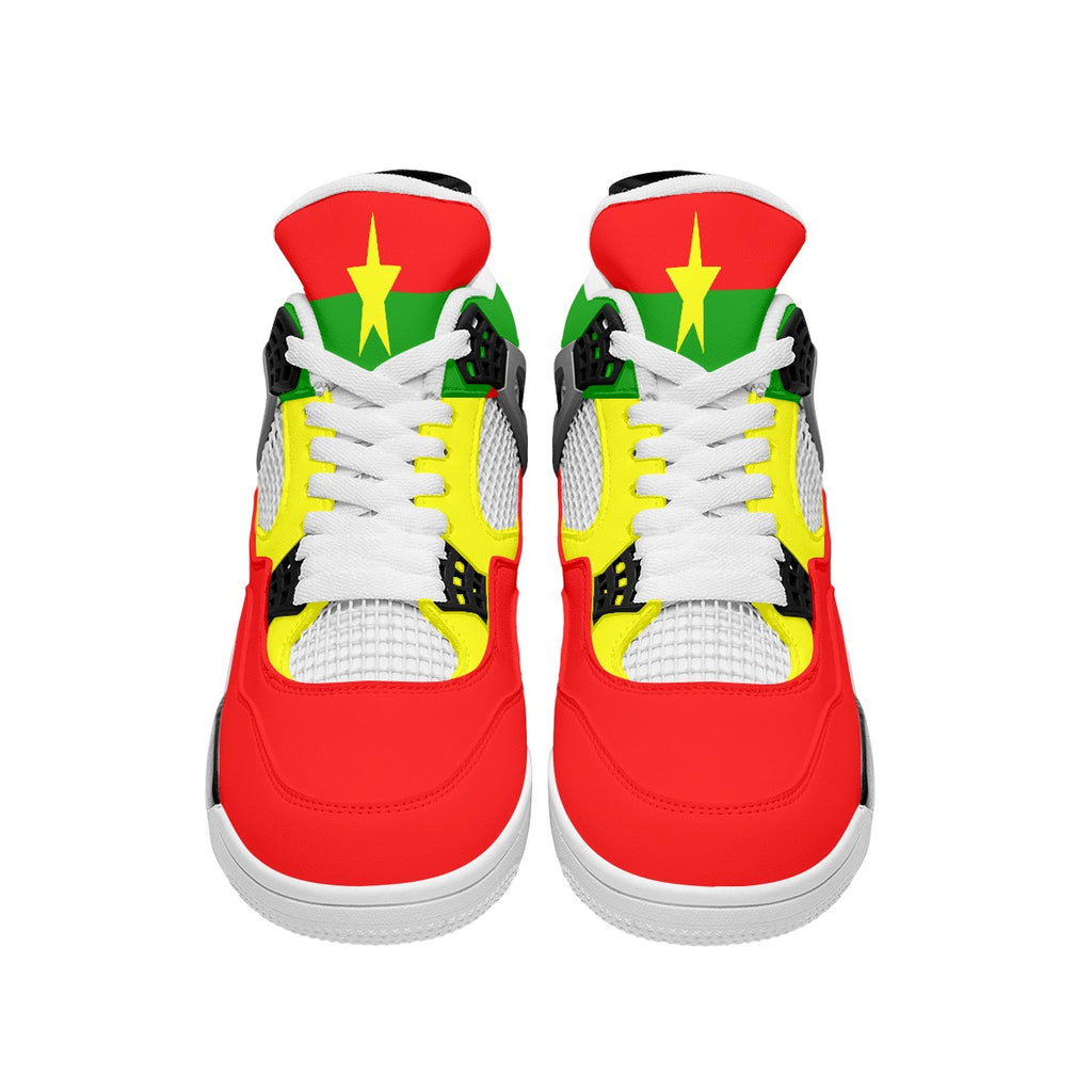 BURKINA FASO FLAG Air Chouett Shoes