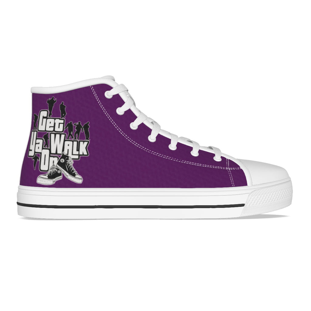 GET YA WALK ON GRAPES Men's Canvas Shoes