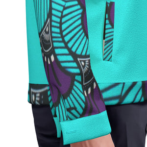AFRIKAN FLOWER Unisex Lapel Jacket