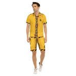 BEWARE Men's Short Sleeve Shirt Sets