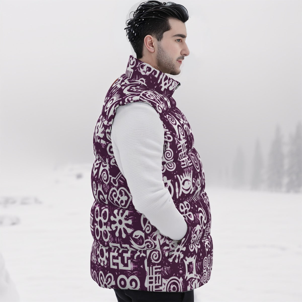 ADINKRA MXGRPS Unisex Down Vest