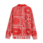 BANDANA MIX Bs'UP Unisex Lapel Collar Sweater