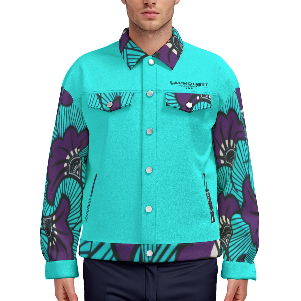 AFRIKAN FLOWER Unisex Lapel Jacket