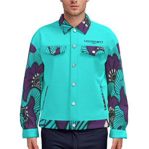 AFRIKAN FLOWER Unisex Lapel Jacket