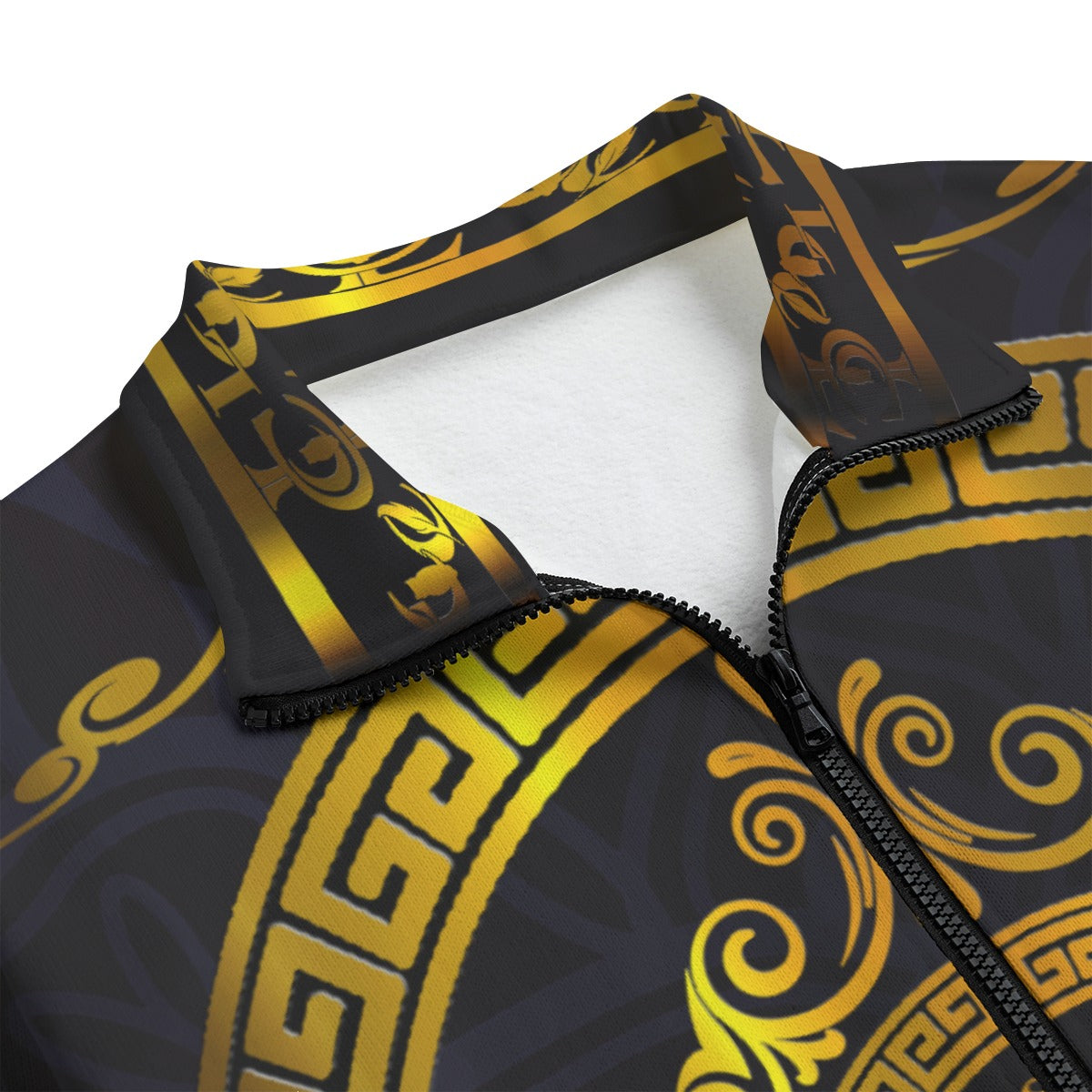 LCC RICH BLC Unisex Stand-up Collar