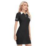 GET YA WALK ON BLCC Women's Polo Collar Dress