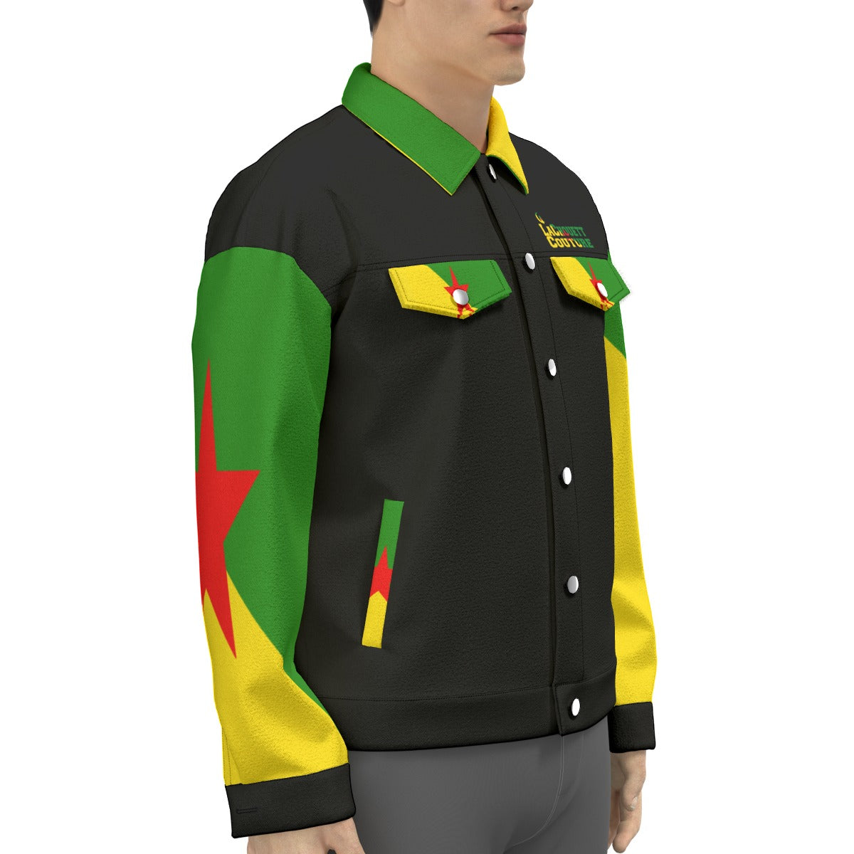 YANAZER Unisex Lapel Jacket