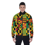 KENTE BUTAN FULLY Men's Stand Collar Jacket