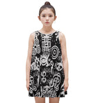 All-Over Print Kid's Sleeveless Dress | 180GSM Cotton