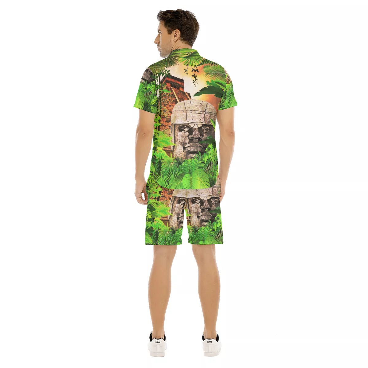 THE NOTORIOUS OLMEC Men's Short Sleeve Shirt Sets