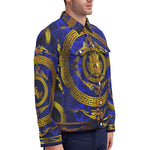 LCC RICH BLUE Unisex Lapel Jacket