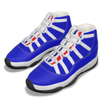 WESTSIDE BLUE Men's High Top Basketball Shoes