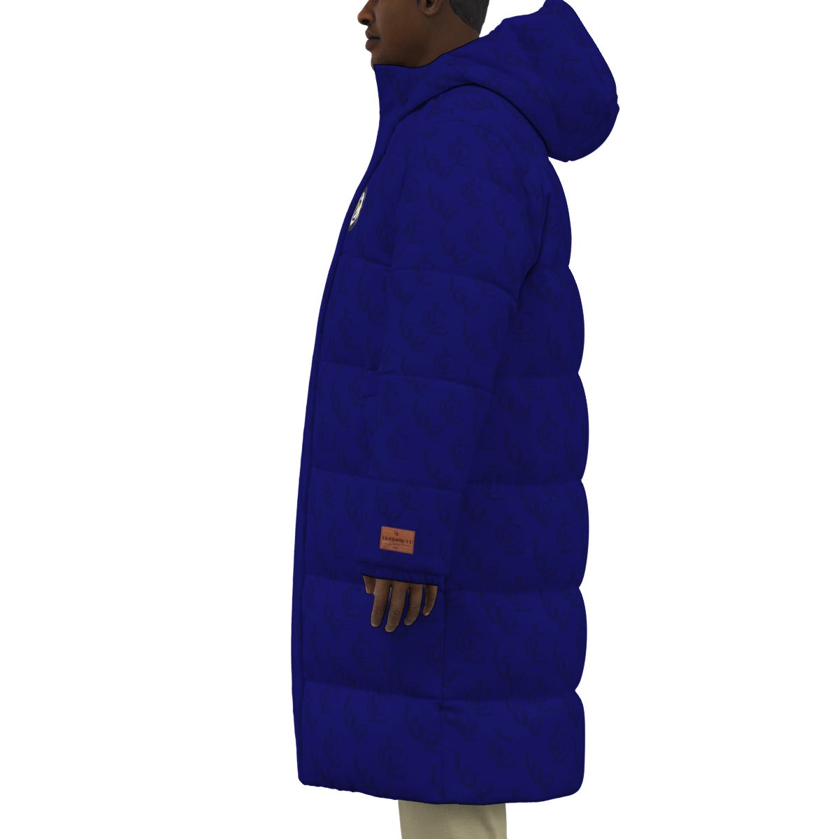 LCC NAVY Unisex Long Down Jacket