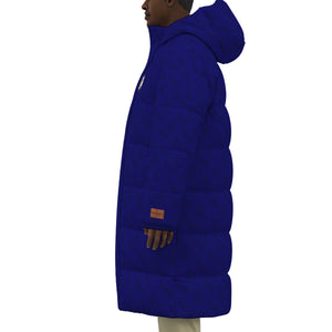 LCC NAVY Unisex Long Down Jacket