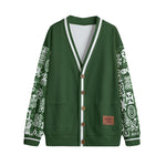 ADINKRA MXGRN Unisex Knitted Cardigan