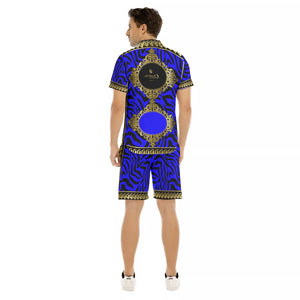 PRIVILEGE BLUE Men's Short Sleeve Shirt Sets