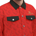 LCC BULLS Unisex Lapel Jacket Cotton