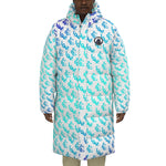 NEW RICH BLUETT Unisex Long Down Jacket